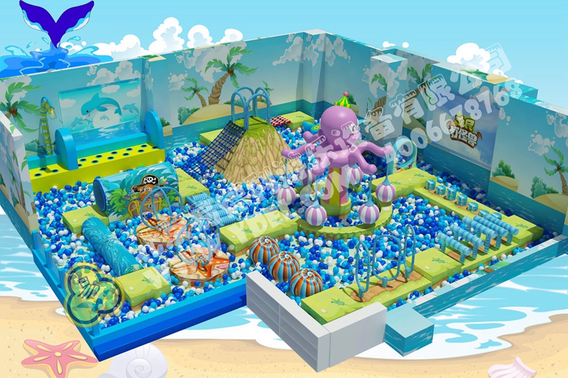 球池闖關淘氣堡游玩設備
