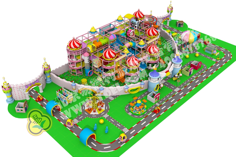 兒童游樂場交通主題設備